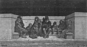 「星空の下で眠る」、1872年。