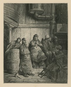 バークレーパーキンス醸造所の労働者 作： Gustave Dore