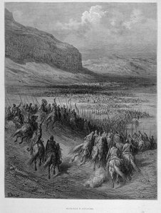 第一回十字軍遠征中のアンティオキアの戦い by Gustave Doré 作： Gustave Dore