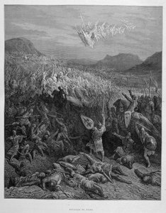 第一回十字軍遠征中のニカイアの戦い by Gustave Doré 作： Gustave Dore