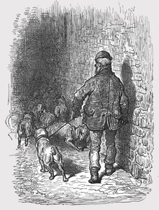 「ブルドッグ」、1872年。 作： Gustave Dore