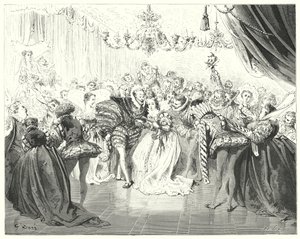 シンデレラ（彫刻 作： Gustave Dore