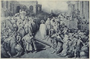 高松宮殿下を去るキリスト（リトグラフ 作： Gustave Dore