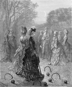 「クロケット」、1872年。 作： Gustave Dore