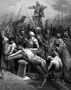 「はりつけ」、1866 作： Gustave Dore