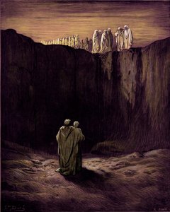 煉獄の前 作： Gustave Dore