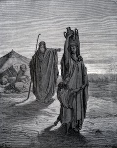ハガーの追放 作： Gustave Dore