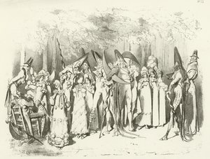 ディレクトリ1798の下のファッション。インクロイブル（グラビア） 作： Gustave Dore
