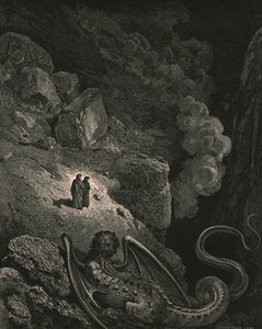 それに加えて、詐欺のその卑劣なイメージが現れました、c1890。 作： Gustave Dore