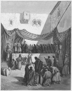 ギュスターヴドール聖書：カナの結婚 作： Gustave Dore
