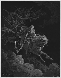 ギュスターヴドール聖書：死のビジョン 作： Gustave Dore