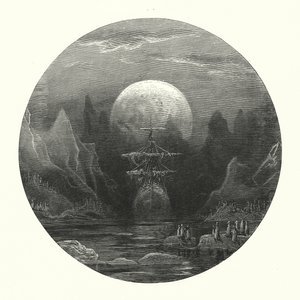 ギュスターヴ・ドーアが描いたコールリッジの『古代海人船乗り物語』の挿絵（エングレーヴィング）