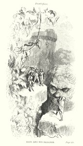 ハンスと囚人（エングレーヴィング） 作： Gustave Dore