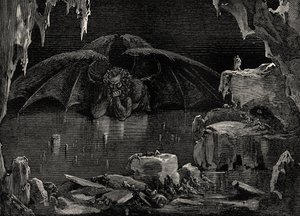 Ilustração para A Divina Comédia - Inferno (La Divina Commedia, L