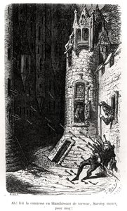 1855年、リオールによって彫刻されたオノレドバルザック（1799〜1850年）による「Les Contes Drolatiques」のイラスト 作： Gustave Dore