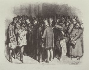 証券取引所の舞台裏 作： Gustave Dore