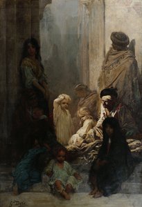 La Siesta- Souvenir d &39;Espagne、1868 作： Gustave Dore