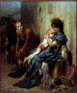 Les Saltimbanks ギュスターヴ・ドーア（1832-1883）の絵画 作： Gustave Dore
