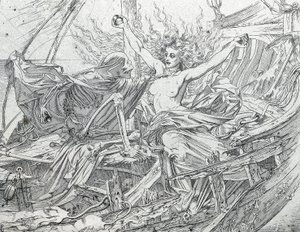 生と死はくじ引きでクルーの運命を決める 作： Gustave Dore