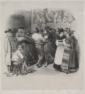 アーネスト・ドレの音楽作品：アルザスのお土産、アルザスのダンス-タイトルページ。 作： Gustave Dore