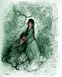 Ludovico AriostoによるOrlando Furioso 作： Gustave Dore