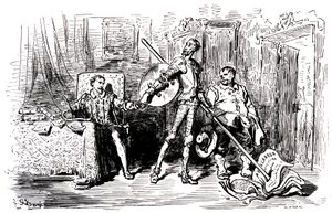 ドン・キホーテの冒険』プロローグ 作： Gustave Dore