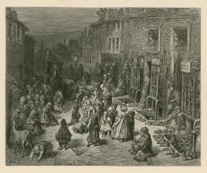 セブンダイアルズ、ロンドン 作： Gustave Dore