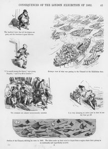 ギュスターヴ・ドーアのユーモラスでグロテスクなスケッチ(彫刻) 作： Gustave Dore