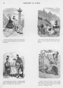 ギュスターヴ・ドーアのユーモラスでグロテスクなスケッチ(彫刻) 作： Gustave Dore