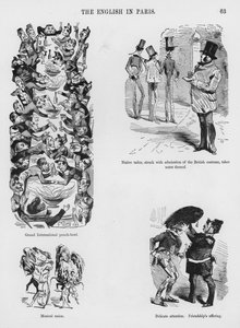 ギュスターヴ・ドーアのユーモラスでグロテスクなスケッチ(彫刻) 作： Gustave Dore