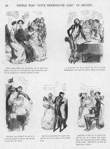ギュスターヴ・ドーアのユーモラスでグロテスクなスケッチ(彫刻) 作： Gustave Dore