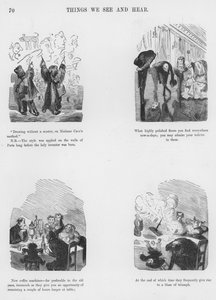 ギュスターヴ・ドーアのユーモラスでグロテスクなスケッチ(彫刻) 作： Gustave Dore