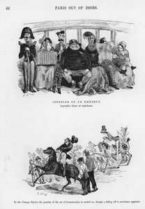 ギュスターヴ・ドーアのユーモラスでグロテスクなスケッチ(彫刻) 作： Gustave Dore