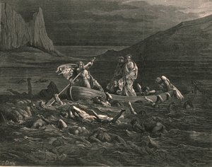 すぐに両方が乗り出し、波を切る、c1890。