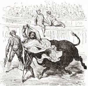 スペイン。1885年出版『ギュスターヴ・ドールの生涯と回想』より。 作： Gustave Dore