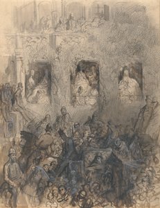 道路上のブロックの検討 作： Gustave Dore
