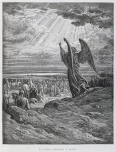 ヨシュアに現れた天使 作： Gustave Dore