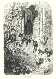 城（エングレーヴィング） 作： Gustave Dore