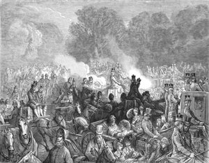 「ドライブ」、1872年。 作： Gustave Dore