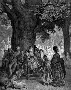 グスタフ・ドレの「ケンジントンガーデンの大樹 作： Gustave Dore