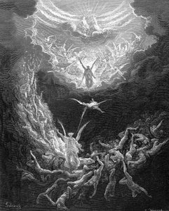 最後の審判、1865-1866 作： Gustave Dore