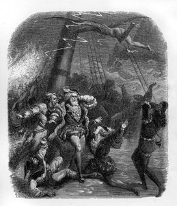 テンペスト』シェイクスピア 作： Gustave Dore