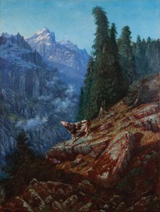 迷子の牛 1852年 （油彩・キャンバス） 作： Gustave Dore