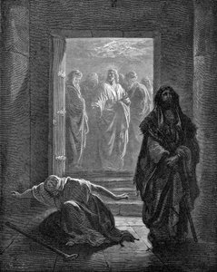 パリサイ人とパブリカ人 作： Gustave Dore