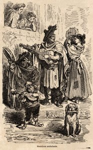 Gustave Dore (1832-1883)が1862年にC.Davillierと行ったスペイン旅行を描くために描いたもの。エドワード・シャルトン編『世界旅行』に掲載されている図版 作： Gustave Dore