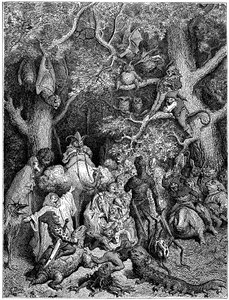 不明な画像 作： Gustave Dore