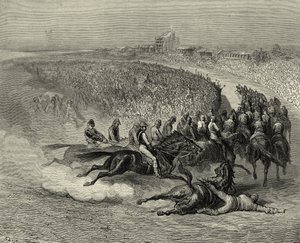 タッテンハムコーナーのヴィクトリアン・ダービー 作： Gustave Dore