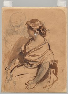 ヴァランス出身の若い女性 作： Gustave Dore