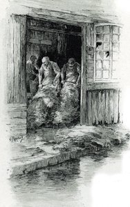 パリの Megissiers de la rue des gobelins (パリの rue des Gobelins で革や動物の皮を加工するタンナー) 作： Gustave Fraipont