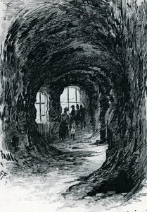 パリのトロカデロ水族館の眺め (パリのトロカデロ水族館の眺め) ギュスターヴ・フライポン (1849-1923) によるサン・ジュワールの絵 作： Gustave Fraipont